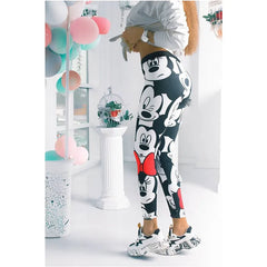 Fashion Women Leggings Women Sport Pants Ladies Cartoon Pants Women Gym Leggings Female Casual Pants Cartoon Yoga pants