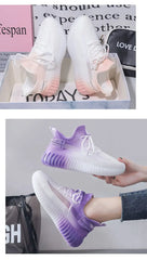 Gym Ladies Shoes Running Women Footwear Flat Cotton Urban With Stylish Cheap Summer 2024 Korean Designer Y2k Fashion Light