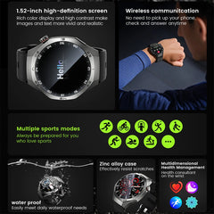 Smart Watch Men Sport Blue Tooth Call Heart Rate Health Music Information Reminder Voice Assistant 2025 Smartwatch Calculator