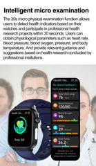 2025 New ECG+PPG Monitoring Smart Watch Women Blood pressure Blood Lipid Uric Acid Women Menstrual Health Tracker Smartwatches