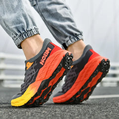 Sports Running Shoes Men High Quality Lightweight Sneaker Men Outdoor Breathable Gym Shoe Man Comfortable Lace Up Jogging Shoes