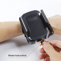 Running Armband Wristband Bracke 360 ° Rotatable Phone Holder Suitable For 4-7-inch Smartphones Card Pocket For Running Bicycles
