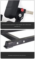 Multi Functional Gym Equipment Leg Extension Curling Machine Waist Abdominal Bench Flexion Training Equipment