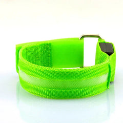 Night Running Armband LED Light Outdoor Sports USB Rechargeable Safety Belt Arm Leg Warning Wristband Cycling Bike Bicycle Light