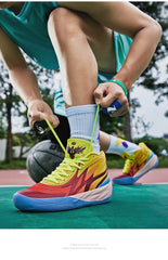 Fashion Basketball Shoes For Man Male Gym Training Sports Waterproof Shoe Men's Sneaker Casual Non-Slip Footwear Free Shipping