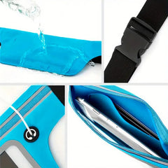 Men Women Running Phone Bags Waterproof Touch Screen Armbands Sports and Fitness Running Accessories for 4.0-6.2 inch Smartphone