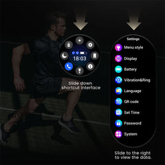 Smart Watch Men Sport Blue Tooth Call Heart Rate Health Music Information Reminder Voice Assistant 2025 Smartwatch Calculator