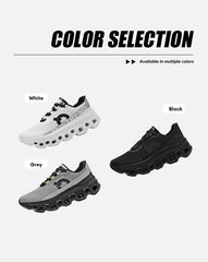 Men's Running Shoes Luxury Lightweight Athletic Gym Sneakers Non-Slip Cushioning Sports Shoes Outdoor Travel Walking Shoes