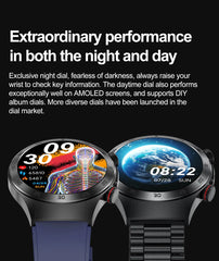 2025 New For HUAWEI  Health Watch Uric Acid blood fat Smart watch laser Therapy Watches Bluetooth Call ECG+PPG Smart Watch Man