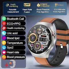 2025 New For HUAWEI Health Monitoring Smart Watch Blood Lipids Uric Acid  For Men Clock 24/7 ECG+PPG Bluetooth Call smartwatches