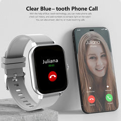 Sport Smart Watch Fitness Clock Health Monitor Waterproof Smartwatch Bluetooth Call Watches for Men Women IOS Xiaomi Huawei 2025