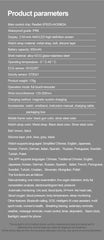 2025 New Health Glance ECG AI Diagnosis Smart Watches Men Heart Rate Blood Pressure IP68 Waterproof Smartwatches For HUAWEI IOS