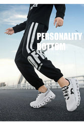 Men's Running Shoes Luxury Lightweight Athletic Gym Sneakers Non-Slip Cushioning Sports Shoes Outdoor Travel Walking Shoes