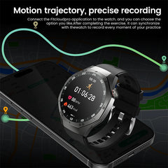 Smart Watch Men Sport Blue Tooth Call Heart Rate Health Music Information Reminder Voice Assistant 2025 Smartwatch Calculator
