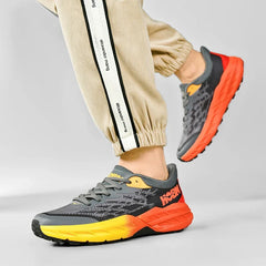 Sports Running Shoes Men High Quality Lightweight Sneaker Men Outdoor Breathable Gym Shoe Man Comfortable Lace Up Jogging Shoes