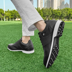 Classic Golf Shoes Men Spikes Golf Footwears Comfortable Gym Sneakers