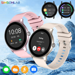 2025 New SmartWatch Health Monitoring Waterproof Message Reminder Smart Watch For Men Women Sports Watches For Android IOS Gifts