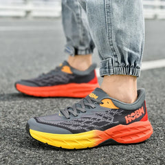 Sports Running Shoes Men High Quality Lightweight Sneaker Men Outdoor Breathable Gym Shoe Man Comfortable Lace Up Jogging Shoes