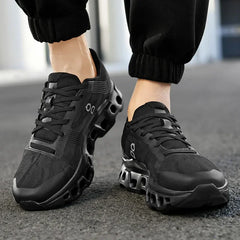 Men's Running Walking Shoes Comfortable Cushioning Non-Slip Breathable Athletic Gym Workout Cross Trainer Jogging Sneakers