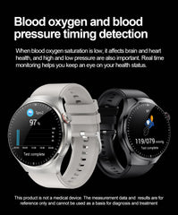 2025 New Nursing Grade Smart Watch Blood oxygen Blood Lipid Uric Acid ECG+PPG Body Temperature Bluetooth Call Health Smartwatch