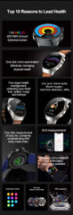 2025 New For HUAWEI Health Monitoring Smart Watch Blood Lipids Uric Acid  For Men Clock 24/7 ECG+PPG Bluetooth Call smartwatches