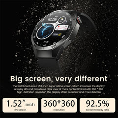 Smart Watch Men Sport Blue Tooth Call Heart Rate Health Music Information Reminder Voice Assistant 2025 Smartwatch Calculator