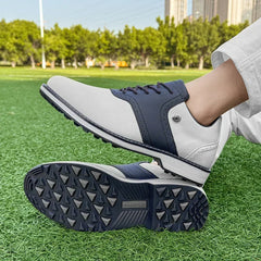 Classic Golf Shoes Men Spikes Golf Footwears Comfortable Gym Sneakers