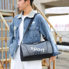 Gym Bag Men's Sports Fitness Accessories Small Training Handbag Women's Travel Male Shoulder Bolsas For The Weekend And Exercise