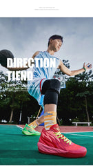 Fashion Basketball Shoes For Man Male Gym Training Sports Waterproof Shoe Men's Sneaker Casual Non-Slip Footwear Free Shipping