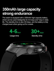 2025 New For HUAWEI  Health Watch Uric Acid blood fat Smart watch laser Therapy Watches Bluetooth Call ECG+PPG Smart Watch Man