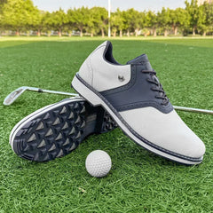 Classic Golf Shoes Men Spikes Golf Footwears Comfortable Gym Sneakers