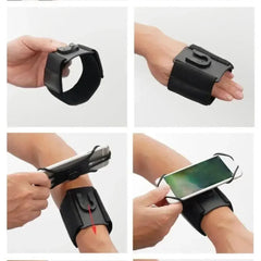 360° Removable Armbands Detachable Phone Holder Motorcycle Outdoor Sports Bike Cycling Armband Running Wristband Phone Holder