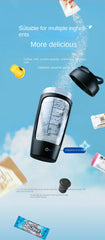 650ml USB Electric Portable Whey Protein  Shaker bottle  Fully Automatic Stirring Cup Rechargeable  Gym  BA Free Cocktail Blend
