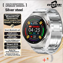 New health monitoring Smart Watch physical examination Health Wacth Blood pressure ECG+PPG Sport Call Smartwatch For Android iOS