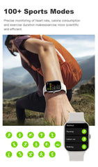 2025 New HD AMOLED Health Monitoring Smartwatch Men IP68 Waterproof Smart Notifications Voice Assistant Women Men Smart Watch