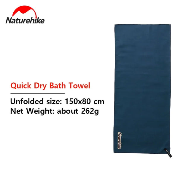Naturehike Quick Dry Towel Lightweight Outdoor Microfiber Sports Gym Towel with Storage Bag Swimming Camping Beach Gym Towels