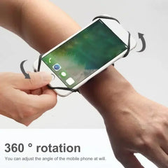 360° Removable Armbands Detachable Phone Holder Motorcycle Outdoor Sports Bike Cycling Armband Running Wristband Phone Holder