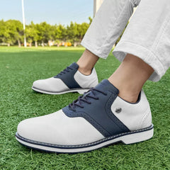Classic Golf Shoes Men Spikes Golf Footwears Comfortable Gym Sneakers