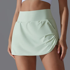 Women Gym Running Shorts Double Deck Quick Dry Gym Sport Shorts Fitness Jogging Workout Shorts With Pocket Sports Tight Short