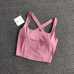 Women Sports Bra Top Push Up Fitness Yoga Bra Underwear Sport Tops For Women Breathable Running Vest Bralette Gym Wear Female