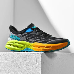 Sports Running Shoes Men High Quality Lightweight Sneaker Men Outdoor Breathable Gym Shoe Man Comfortable Lace Up Jogging Shoes