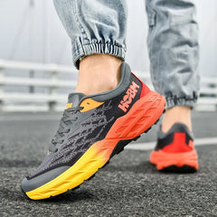 Sports Running Shoes Men High Quality Lightweight Sneaker Men Outdoor Breathable Gym Shoe Man Comfortable Lace Up Jogging Shoes