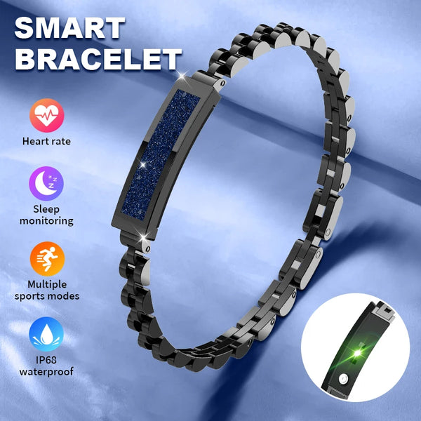 2025 New Smart Watch Pedometer Health Smart Bracelet Women Men Sports Fitness Waterproof Heart Rate Sleep Monitoring Wristbands