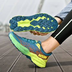 Sports Running Shoes Men High Quality Lightweight Sneaker Men Outdoor Breathable Gym Shoe Man Comfortable Lace Up Jogging Shoes