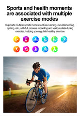 New health monitoring Smart Watch physical examination Health Wacth Blood pressure ECG+PPG Sport Call Smartwatch For Android iOS