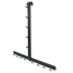 Detachable Floor/Wall Style Fitness Equipment Accessories Handle Placement Rack Gym Resistance Belt Storage Rack Space Saving