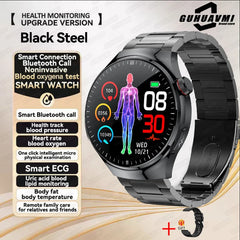 New health monitoring Smart Watch physical examination Health Wacth Blood pressure ECG+PPG Sport Call Smartwatch For Android iOS