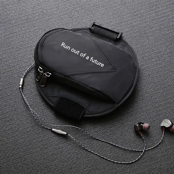 Armband Outdoor Waterproof Fitness Running Sports Wrist Bag Arm Phone Holder with Headphone Jack Mobile Bag