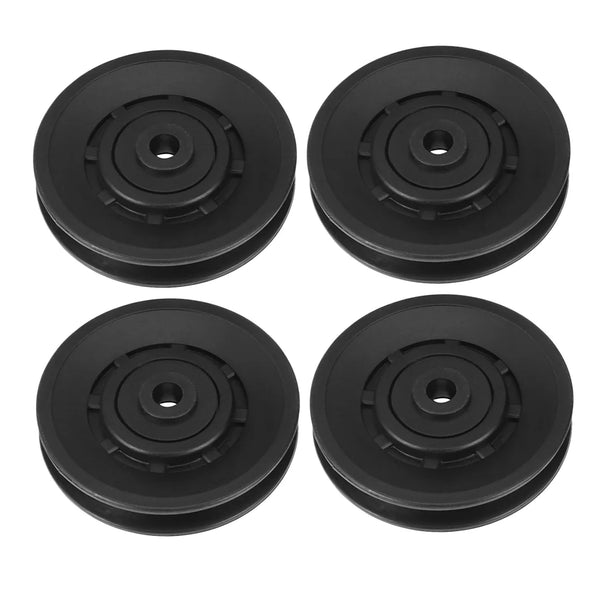 4 Pcs Gym Equipment Modification Pullyey Sports Flexible Pulley Wheel Wheels for Improvement Repair