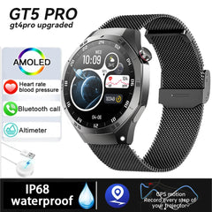 Smart Watch Men Sport Blue Tooth Call Heart Rate Health Music Information Reminder Voice Assistant 2025 Smartwatch Calculator